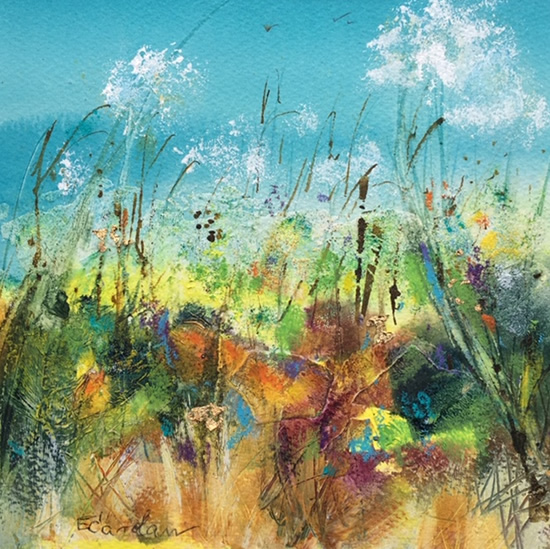 Summer Mood Painting - Cornwall Art Gallery